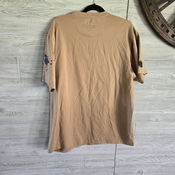 Makobi Risk Takers Paint Splatter Shirt Mens SZ 2XL Dice - Picture 5 of 6